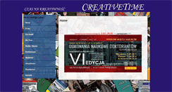 Desktop Screenshot of creativetime.pl